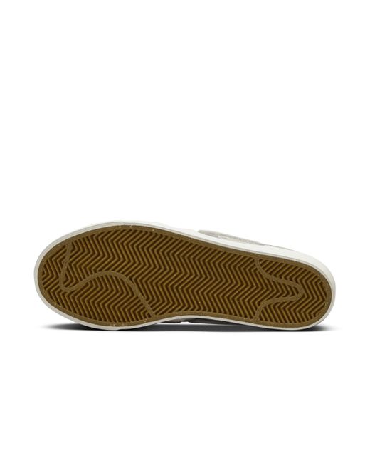 Nike Gray Sb Zoom Pogo Plus Premium Skate Shoes
