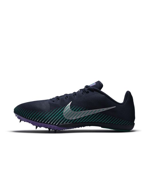 Nike Unisex Zoom Rival M 9 Track & Field Multievent Spikes In Blue, Lyst