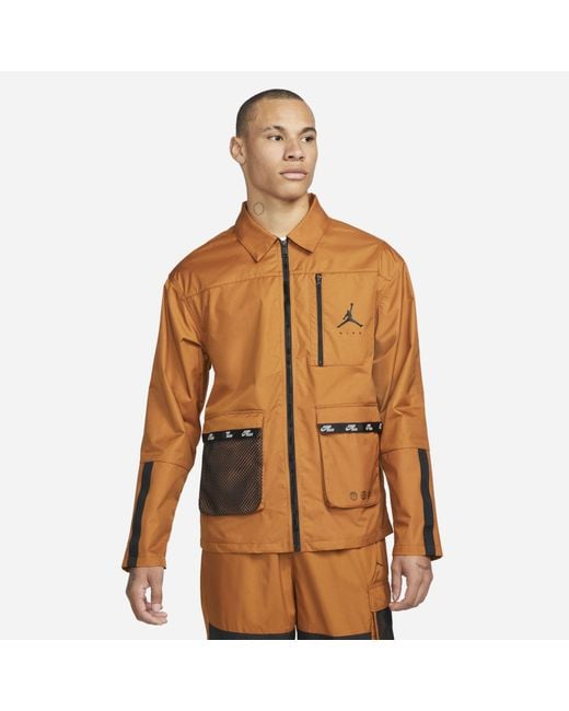Nike Synthetic Jordan Jumpman Jacket Brown for Men Lyst