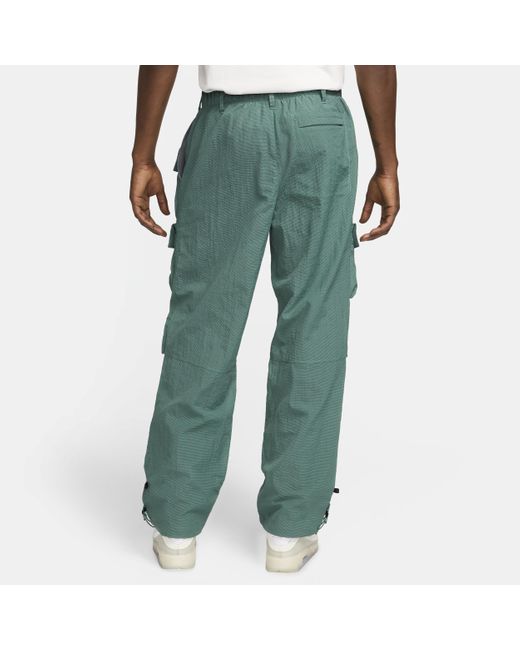 Nike Green Sportswear Tech Pack Woven Lined Pants for men