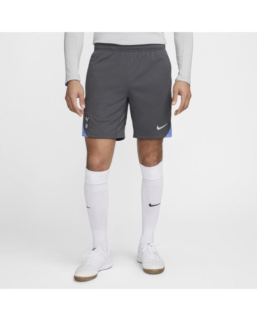 Nike Gray Tottenham Hotspur Strike Dri-Fit Football Knit Shorts for men