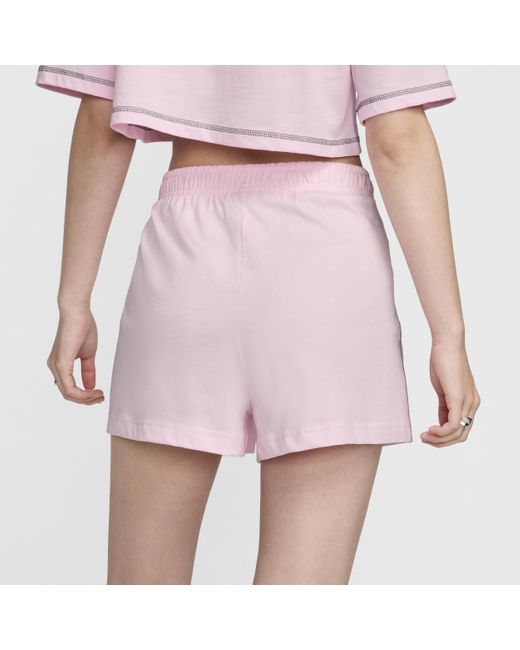 Nike Sportswear Jerseyshorts in het Pink