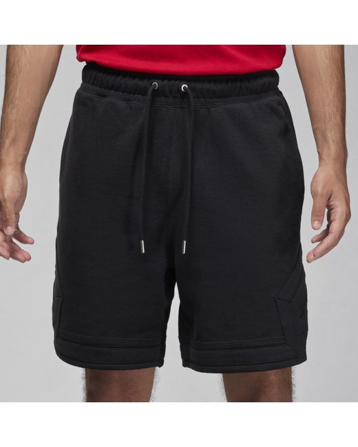 Nike Black Nike Flight Fleece Diamond Shorts for men