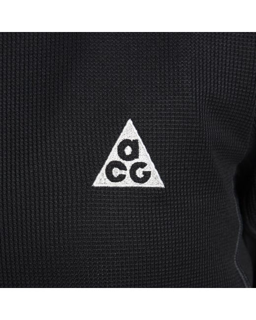 Nike Acg Dri-fit Adv 'goat Rocks' Top Met Lange Mouwen in het Black