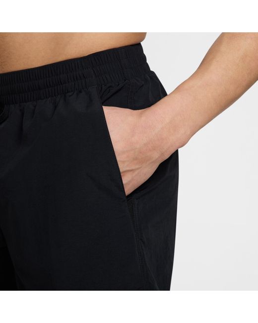 Nike Blue Swim Breaker Icon 5" Brief-Lined Volley Shorts for men