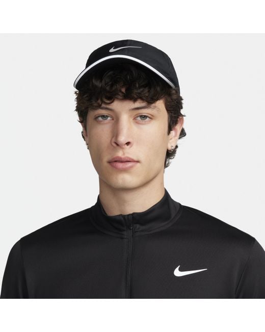 Nike Pacer Dri-fit Hardlooptop Met Halflange Rits in het Black voor heren