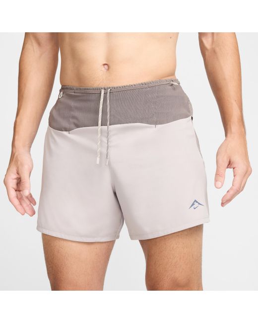 Nike Blue Trail Second Sunrise 5" Dri-Fit Adv Brief-Lined Running Shorts for men