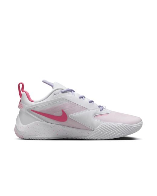 hyperace volleyball shoes white