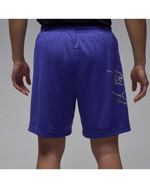 Nike Blue Nike Sport Dri-Fit Graphic Shorts for men