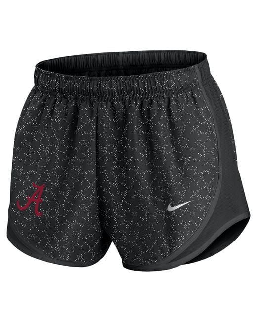 Nike Black Alabama Pattern Tempo College Dri-Fit Shorts