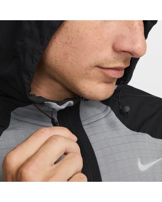 Nike Hardlooptop Met Lange Mouwen Voor in het Gray voor heren