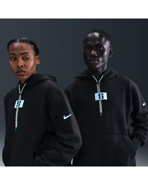 Nike Black Sabrina Fleece Basketball Hoodie