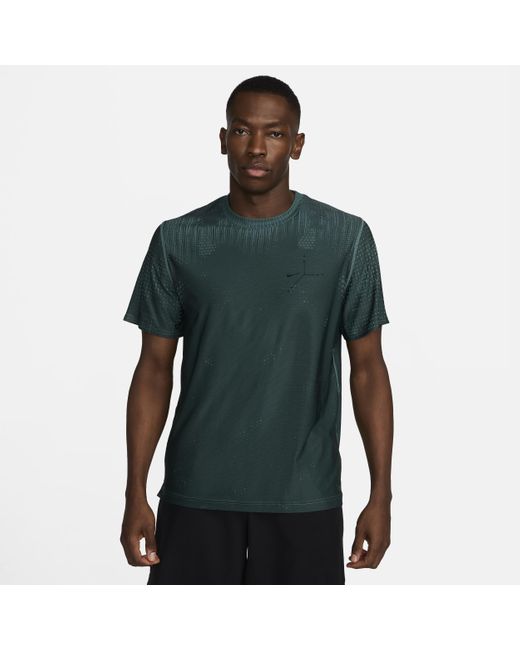 Nike Green Aps Dri-fit Adv Short-sleeve Versatile Top Polyester for men