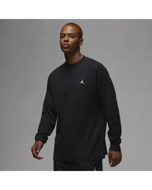 Nike Black Essentials Waffle Knit Top for men