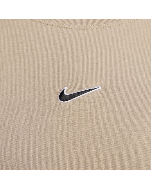T-shirt a manica lunga sportswear di Nike in Natural