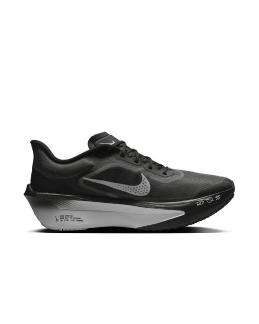 Nike Black Zoom Fly 6 Road Racing Shoes for men