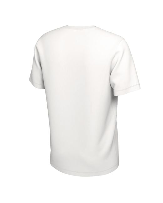 Nike White Uconn 2024 National Champ College Basketball T-shirt for men