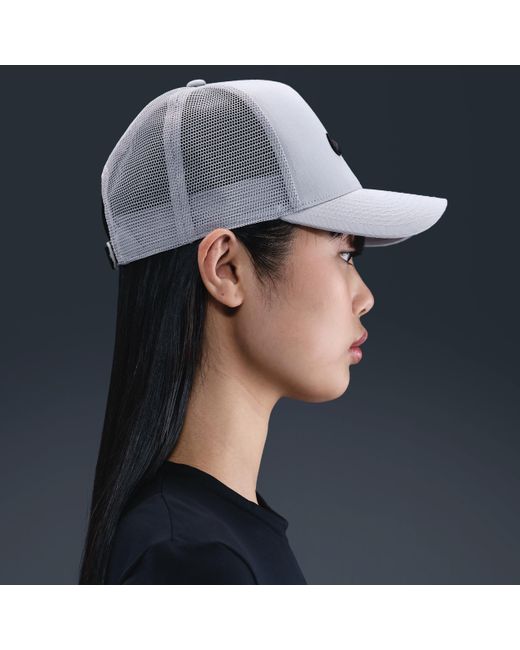 Nike Blue Rise Structured Trucker Cap