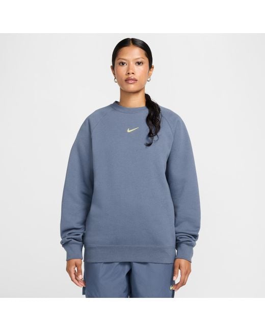 Nike Nocta Fleece Cs Crew in Blue for Men | Lyst