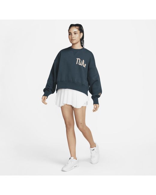 Sportswear Fleece Over-Oversized Crew Neck Sweatshirt