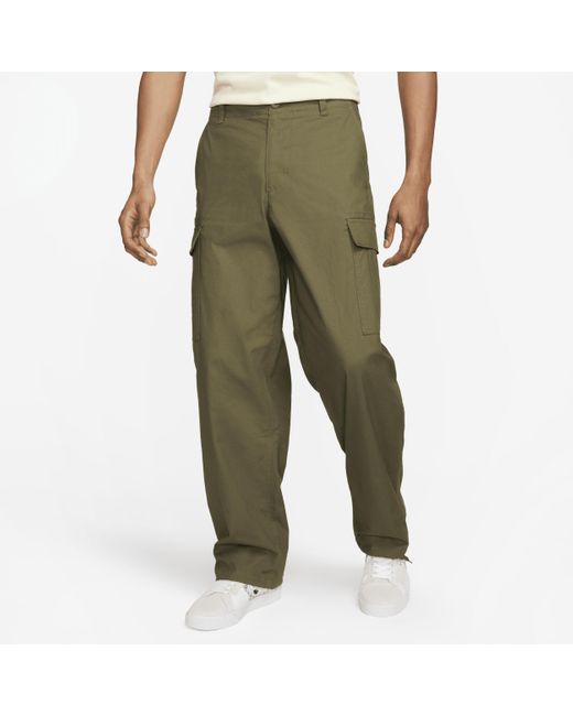 Nike Green Sb Kearny Cargo Skate Trousers Polyester for men