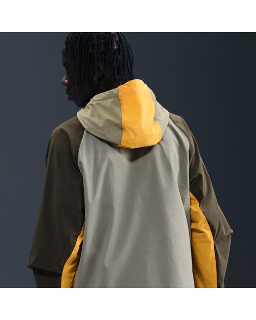 Nike Gray Tech Woven Windrunner Full-Zip Jacket for men