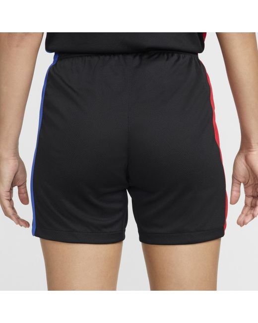 Nike Black F.C. Barcelona 2024/25 Stadium Away Dri-Fit Football Replica Shorts