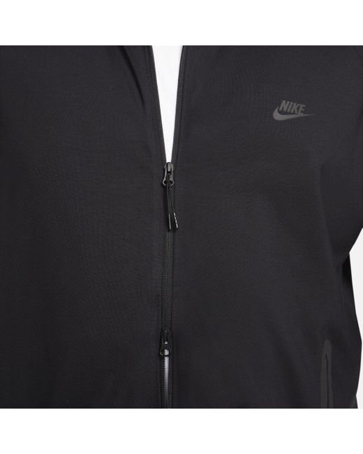 Nike Blue Tech Lightweight Knit Full-zip Hoodie for men