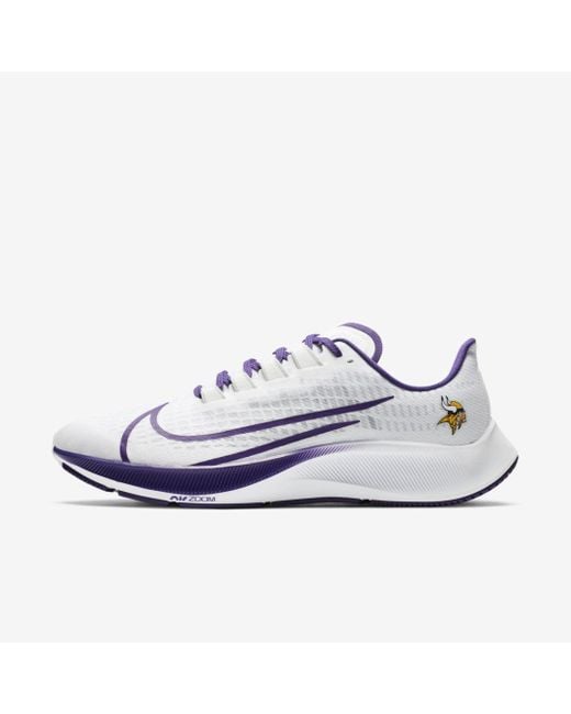 Nike Air nike pegasus 37 sale Zoom Pegasus 37 (minnesota Vikings) Running Shoe (white
