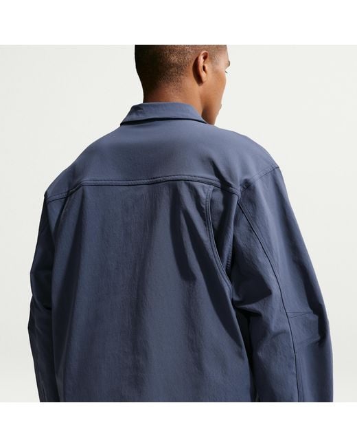 Nike Blue Acg "Smith Summit" Uv Jacket for men