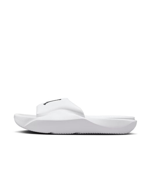 Nike White Nike Franchise Slides for men
