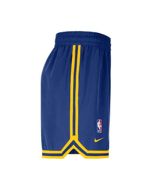Nike Blue Golden State Warriors Dna Dri-Fit Nba 6" Uv Woven Shorts for men