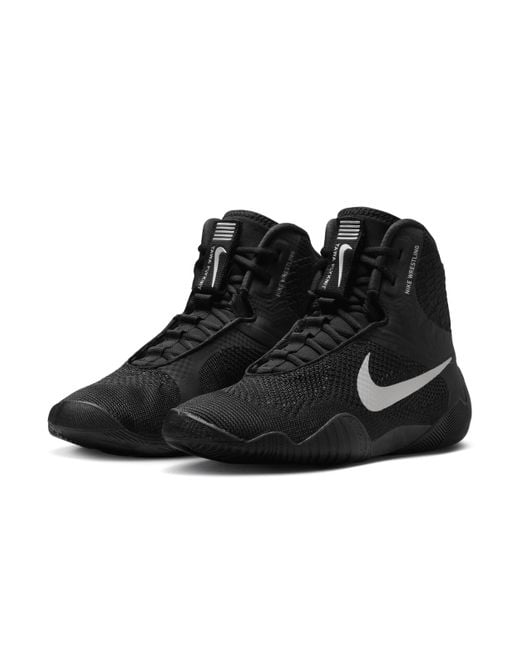 Nike Tawa Wrestling Shoes in Black for Men Lyst