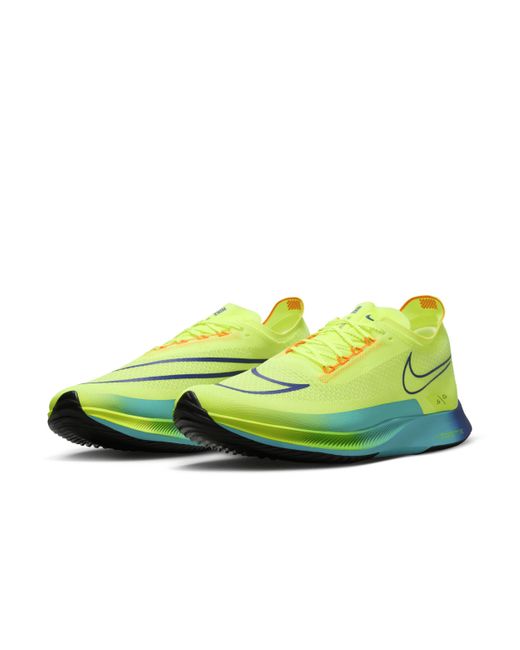 Nike Green Streakfly Road Racing Shoes for men