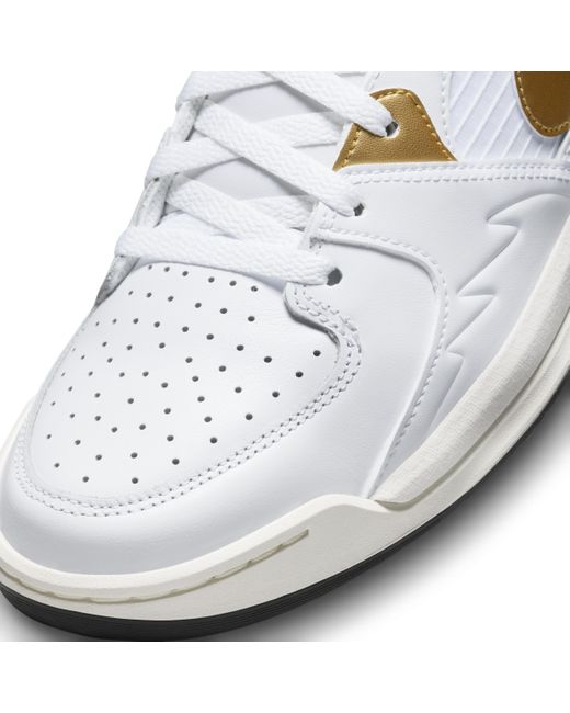 Nike White Jordan Stadium 90 Shoes Leather for men