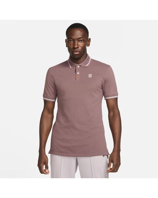 Nike Purple The Polo Slim-fit Polo 50% Sustainable Blends for men