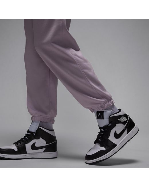 Nike Gray Brooklyn Fleece French Terry Pants