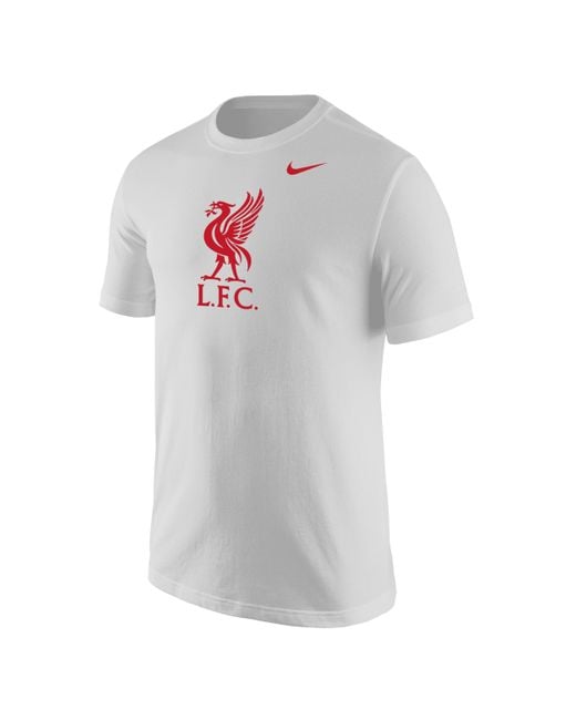 Nike Liverpool T-shirt In White, in Gray for Men | Lyst