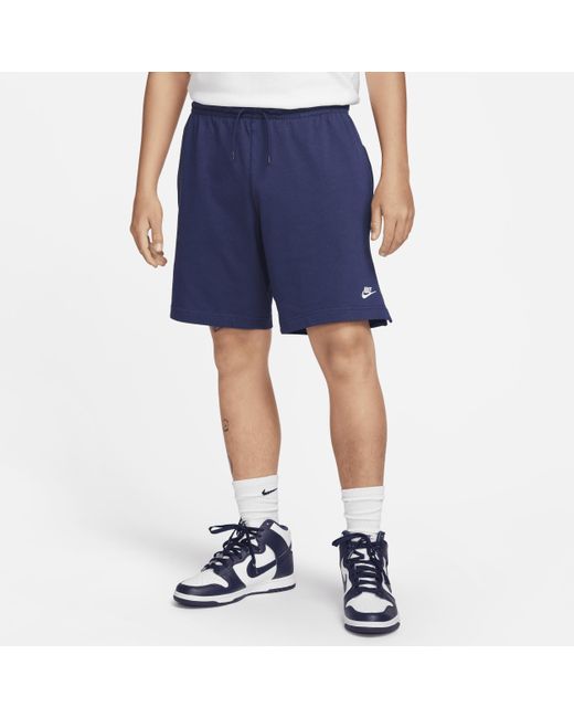 Nike Blue Club Knit Shorts for men