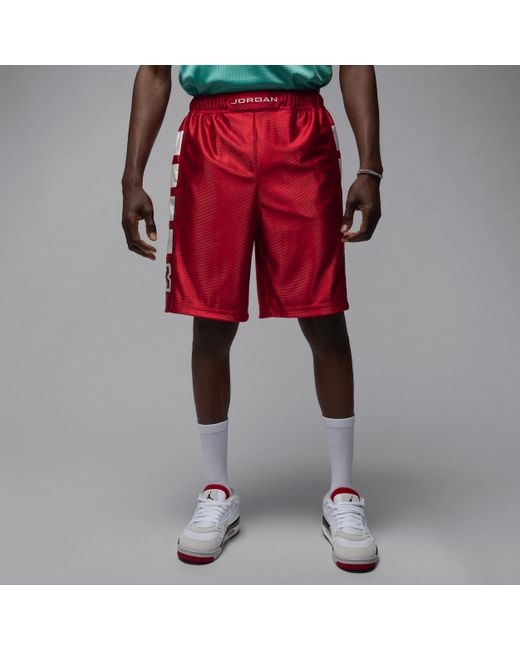 Nike Red Nike Brooklyn Cat Scratch Shorts for men