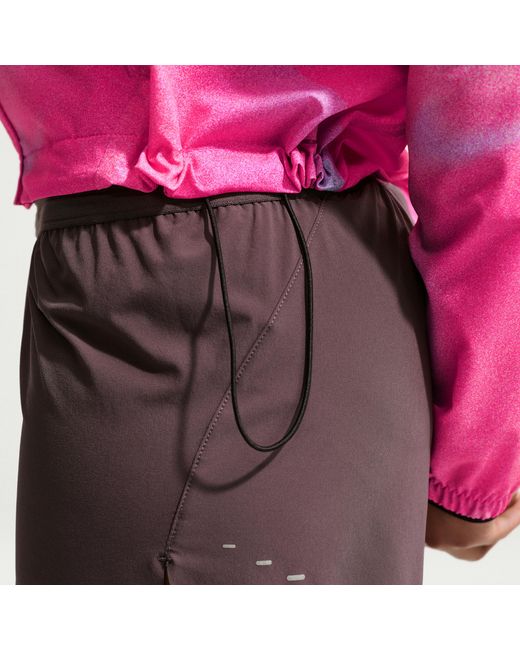 Nike Pink Swift Repel Packable Running Jacket