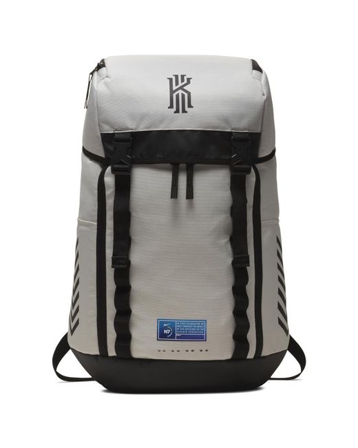 Nike Black Kyrie N7 Basketball Backpack (cream) for men