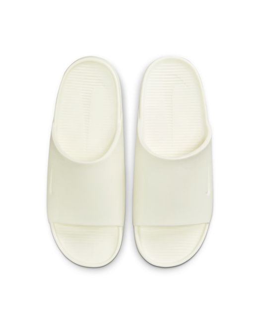 Nike White Calm Slide for men