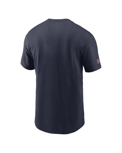 Nike Blue Denver Broncos Sideline Team Issue Dri-fit Nfl T-shirt for men