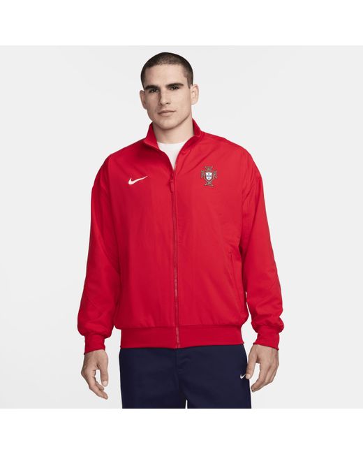 Giacca da calcio dri-fit portogallo strike di Nike in Red da Uomo