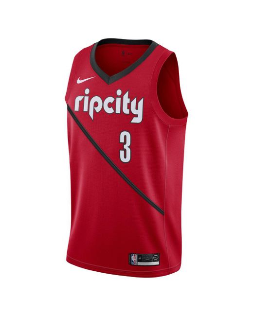 rip city jersey red