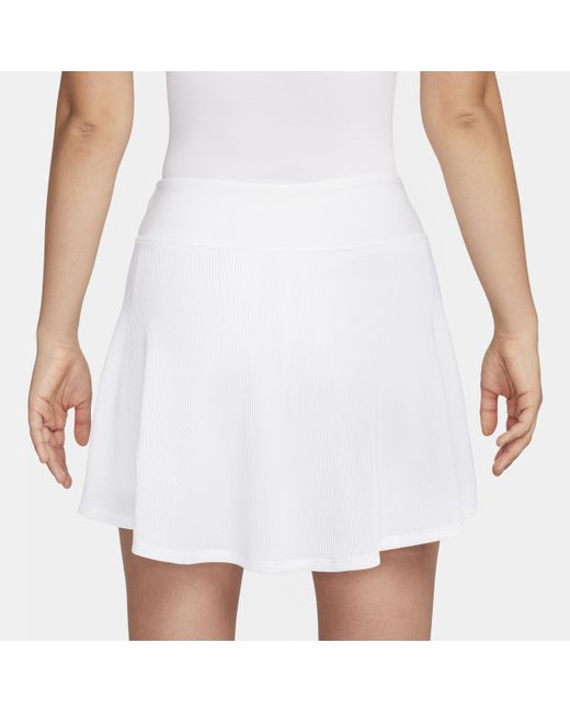 Nike White Court Advantage Tennis Skirt Polyester
