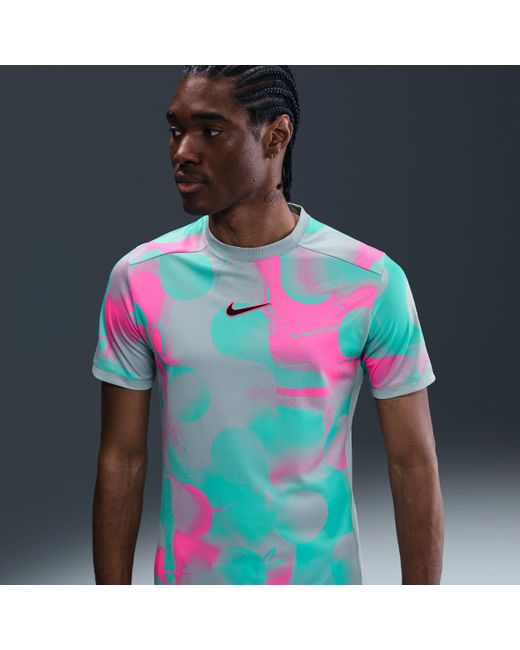 Nike Blue Academy+ Dri-Fit Football Top for men