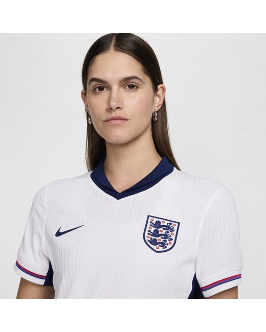 Nike White England ( Team) 2024/25 Match Home Dri-fit Adv Football Authentic Shirt