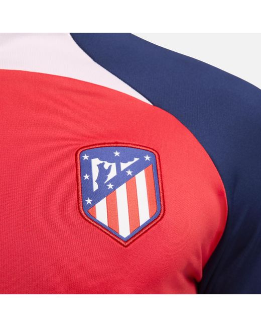 Nike Red Atlético Madrid Strike Dri-fit Football Drill Top Polyester for men